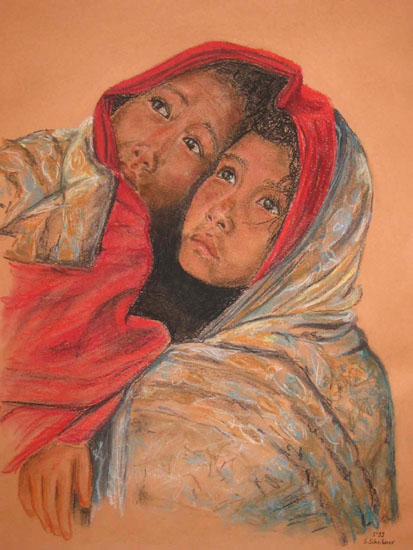 Zwei Nepalesinnen